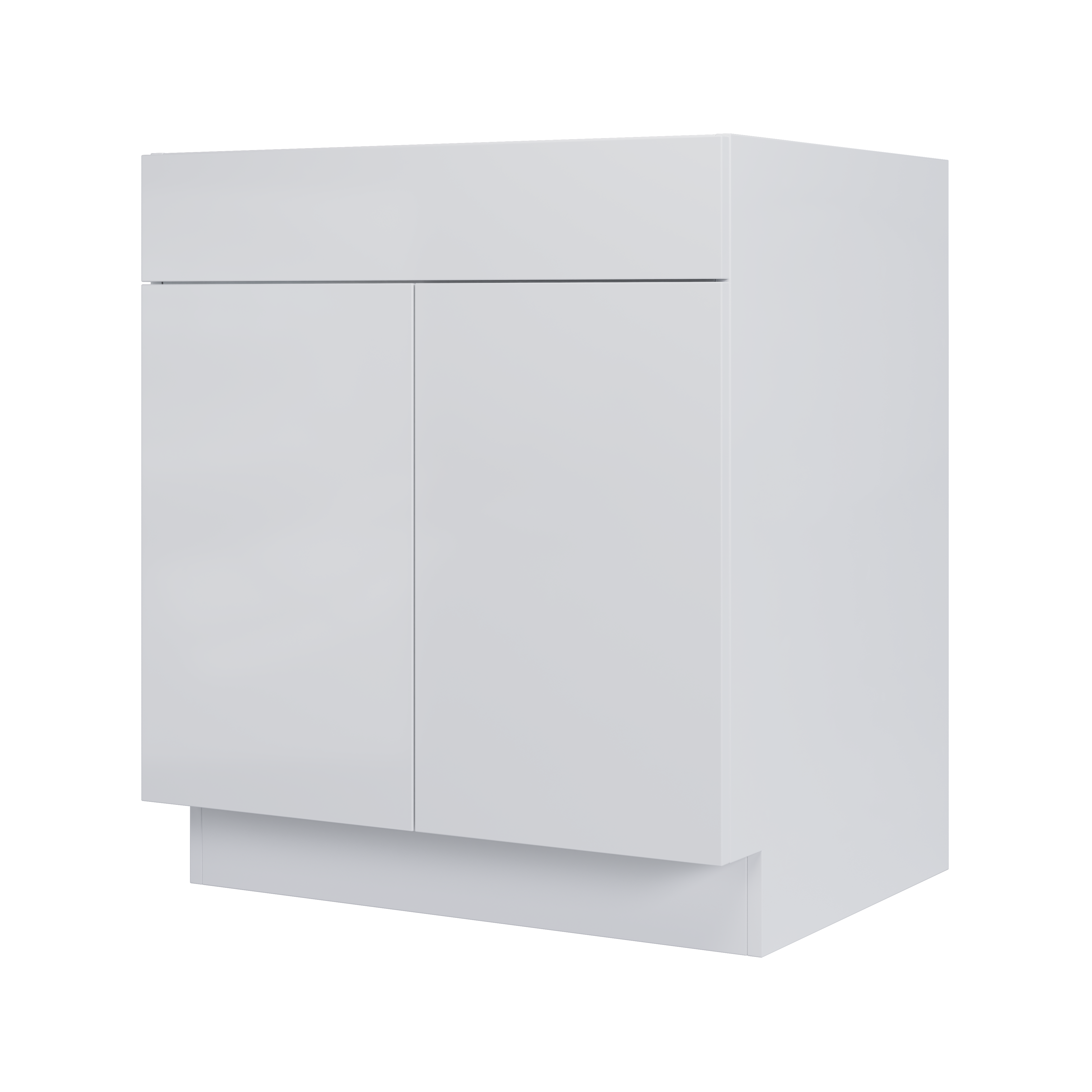 Glacial White Euro Cabinets 5